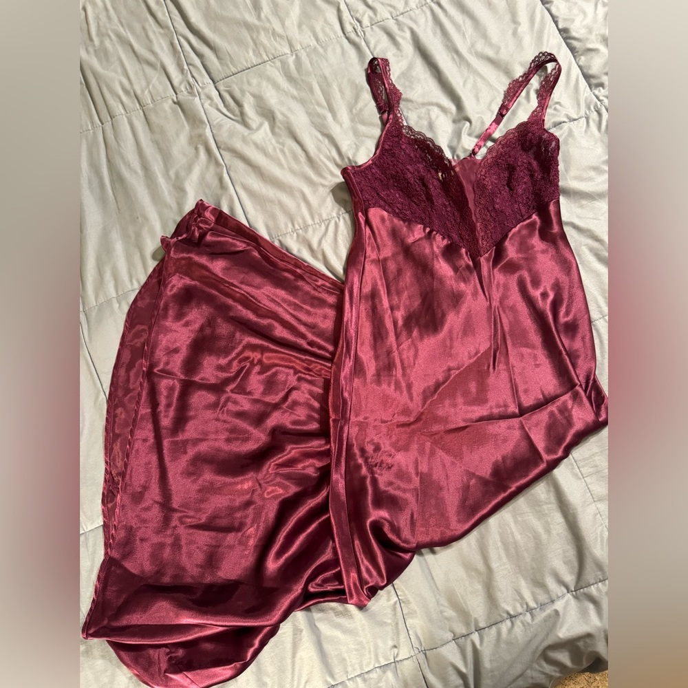 Vintage Victoria’s secret purple maxi slip nightgown